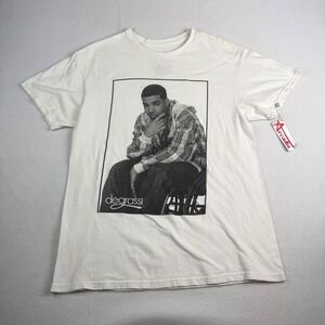 Degrassi Drake Jimmy Brooks Graphic T-Shirt White Mens Medium